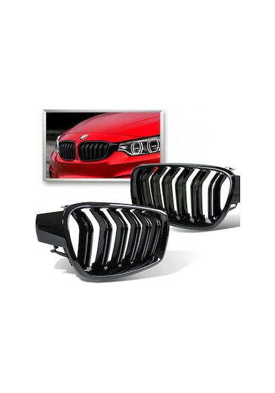 Bmw F30 M3 Style Ön Panjur Böbrek 2012-2018