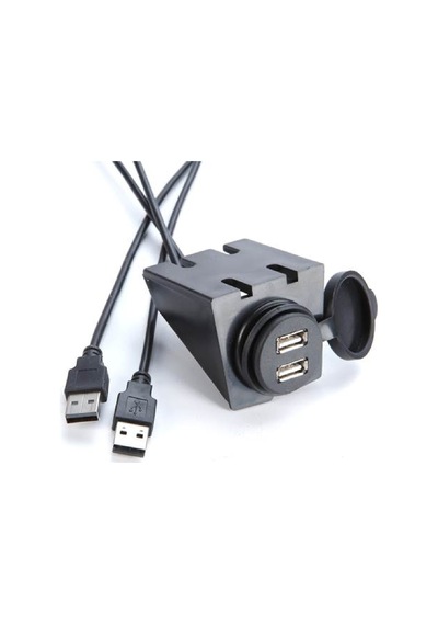 5151 Usb Çoklayıcı Hub Araç İçi Kontrol Paneli Uzatma Aux Kablosu