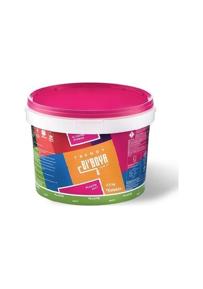 Biboya Plastik Trendy 3,5 Kg Beyaz