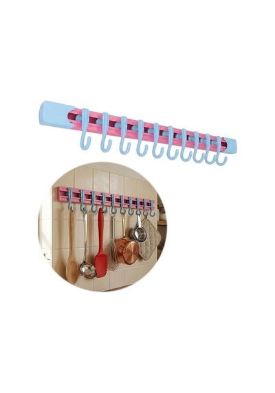 Sn-29183 Yapışkanlı 30 Cm Banyo Organizer Askılık Beyaz