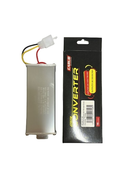 Carub E Bike 45v70 Düşürücü 48/72 Konjektör 12v 15ah
