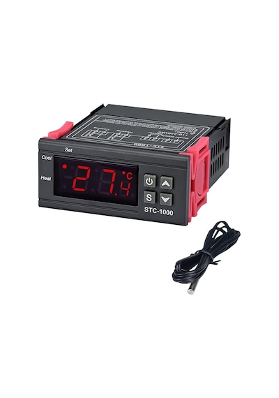 Stc-1000 Dijital Sıcaklık Kontrolörü Termostat Ac 220v