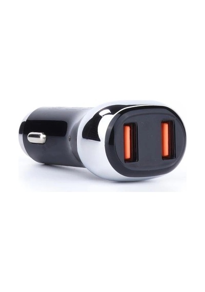 Sword Led Göstergeli Çift Usb Qc3.0 Araç Şarj Çakmaklık Adaptör
