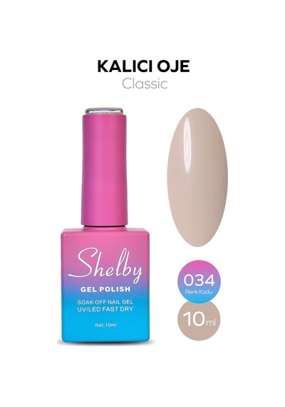 Shelby 10 Ml. A034 Kalıcı Oje