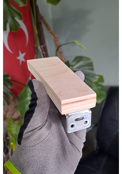 Vixpet Skynest Ahşap Güvercin Tüneği 14 cm 20 Adet Bekar Tüneği | Ahşap Tünek | Dinlenme Tüneği