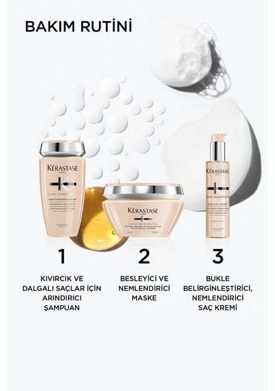 Curl Manifesto Masque Beurre Haute Nutrition Kıvırcık Saçlar Için Saç Maskesi 200 Ml 200 M