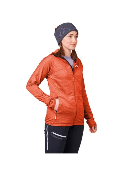 Hannah Meda Hoody Kadın Sweatshirt 10047358hhx.01 Somel Spicy Orange Mel Çok Renkli