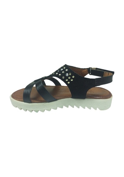 Ortopedikal Trend 2103 Klt Kız Çocuk Sandalet %100 Hakiki Deri (544775034) Siyah