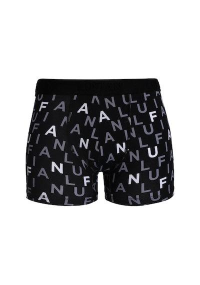 Lufian Rose Erkek Pamuklu Boxer Siyah Siyah 111080030100100