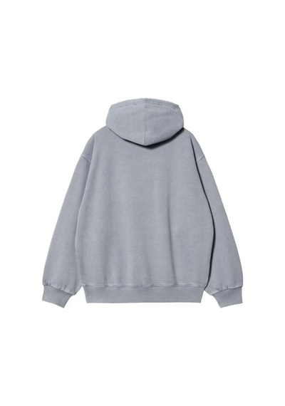 Carhartt Wıp Pamuklu Gri Kapüşonlu Vista Sweatshirt - Doğru Beden Seçimi İle Rahat Tasarım