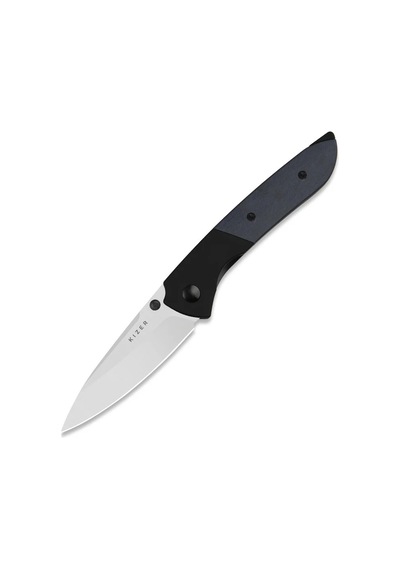 Kizer Spitfire 14c28n Aluminum & Richlite Blue Canyon Kizerv 3690a2 Kamp Çakısı Kum