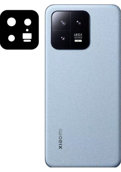 Xiaomi Mi 13 Zore 3d Kamera Camı Siyah