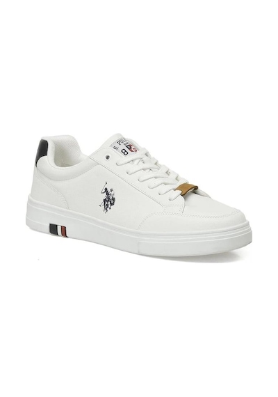 Lescon U.s. Polo Assn. 5w Franco 5pr Erkek Spor Ayakkabı Beyaz