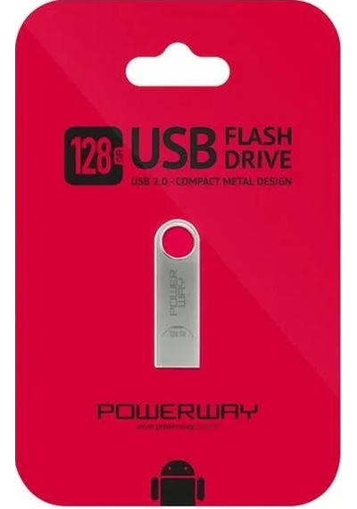 Powerway Pw-128 128 Gb Usb 2.0 Usb Bellek