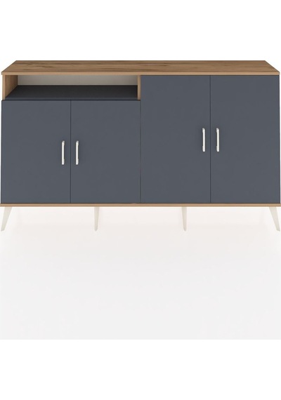Arges Konsol 4 Raflı 4 Kapaklı 176x30x99 Çam-antrasit Antrasıt/antrasıt - Atlas Çam Arges Konsol 4 Raflı 4 Kapaklı 176x30x99 Çam-antrasit Antrasıt/antrasıt - Atlas Çam