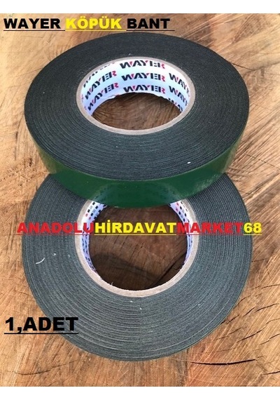 Wayer 30 MM10 Mt Çift Taraflı Köpük Band Extra Güçlü Köpük Bant