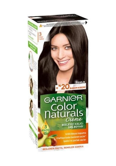 Color Naturals Saç Boyası 3 Koyu Kahve