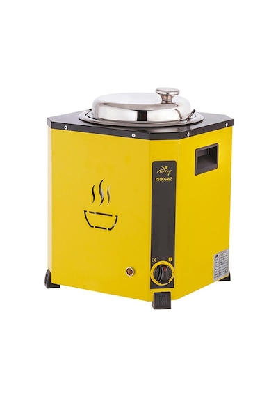 Işıkgaz Silverinox Elektrikli 9 Litre Jumbo Çorba Potu - Çorba Kazanı Slvr-c-01