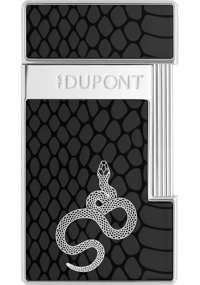 S.t. Dupont Slimmy Siyah Lake Çakmak 28076 Gri