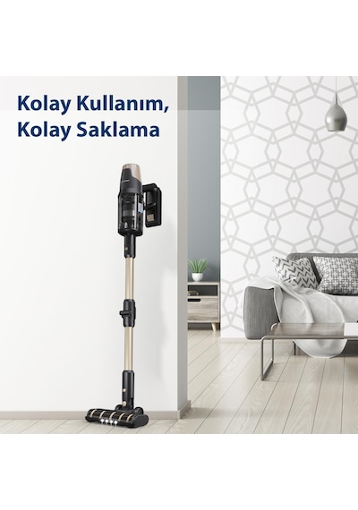 Blaupunkt A70 Şarjlı Dikey Süpürge Gold