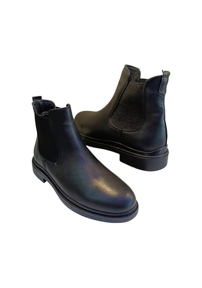 Libero Castle Black 71173 Erkek Deri Casual Bot Siyah