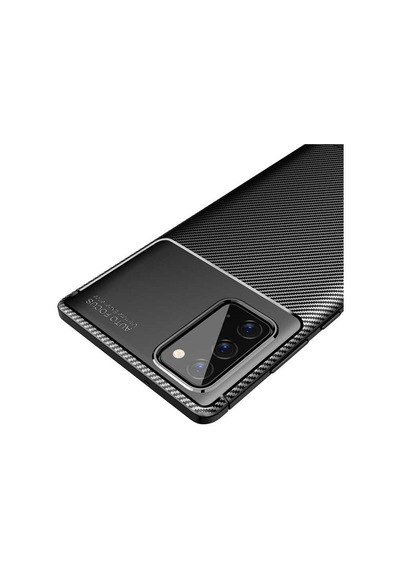 Samsung Uyumlu Galaxy Note 20 Kilif Esnek Karbon Tasarim Negro Silikon 446901827