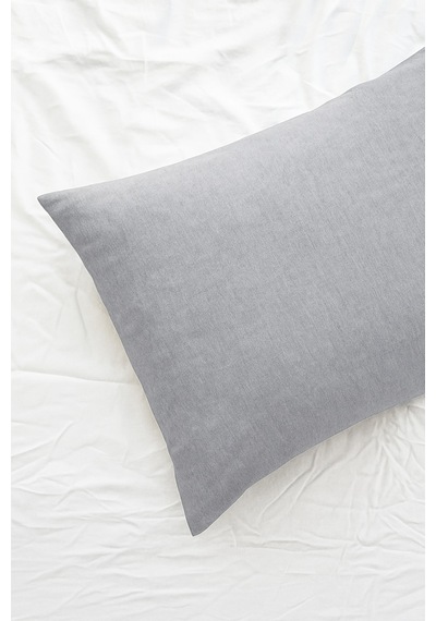 Tek Kişilik Nevresim Takımı Gri Eco Cotton Gri