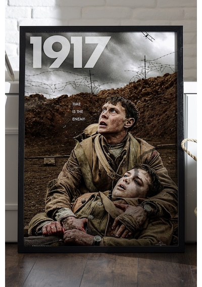 1922 Siyah Ahşap Çerçeveli Poster, Dekoratif Film Duvar Tablosu