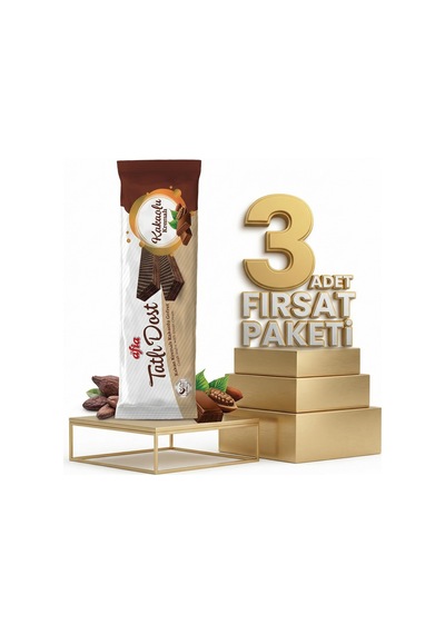 Afia Tatlı Dost Kakao Kremalı Gofret 3x140 Gr