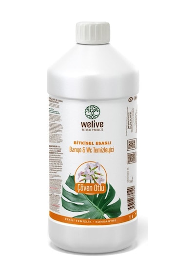 Bitkisel Esaslı Banyo & Wc Temizleyicisi 1000 Ml