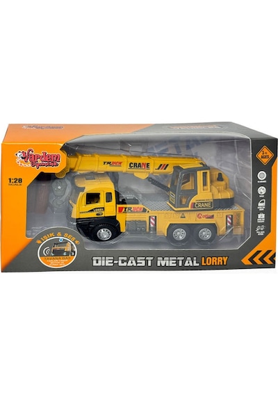 Xx992-02ab Çek Bırak Işıklı Ve Sesli Kule Vinç 1:28 -vardem Oyuncak