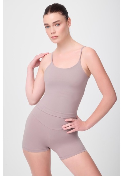 Crossover Atletik Spor & Aktif Yaşam Atlet Tank Top -2844 Kahve