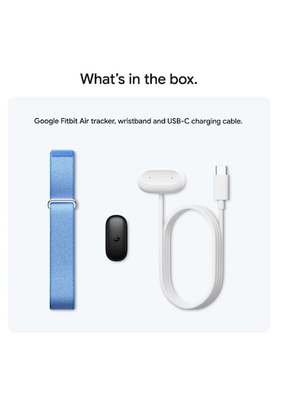 Google Fitbit Air - Fitness, Kalp Atış Hızı Ve Uyku Takibi İle Ekransız Aktivite İzleyici Akıllı Bileklik