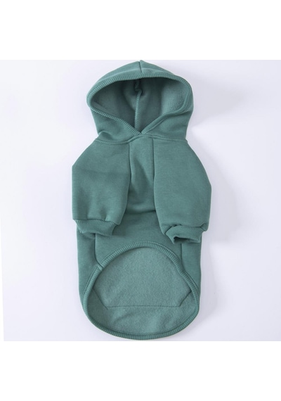 Pettrend Çağla Yeşil Kanguru Cepli Kedi Köpek Hoodie Sweatshirt