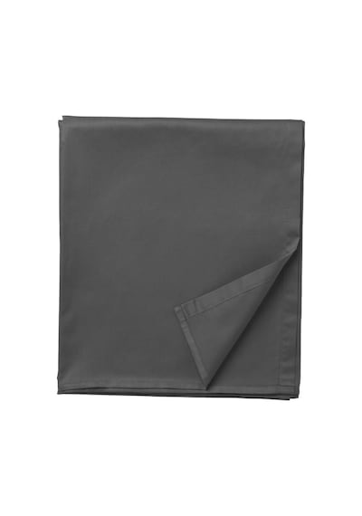 Ikea Nattjasmın Tek Kişilik Çarşaf 150 X 260 Cm Koyu Gri