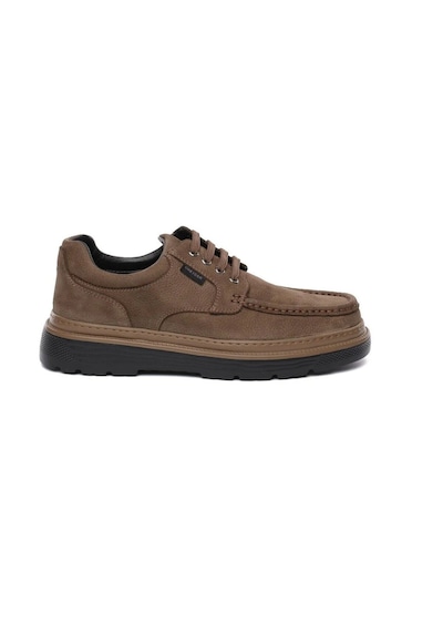 Greyder 78591 6k Duman Renk Nubuk Hakiki Deri Erkek Casual Comfort Ayakkabı Gri