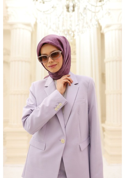 Silk Home Shiny Eşarp 75002-65 Mürdüm, Gül Kurusu
