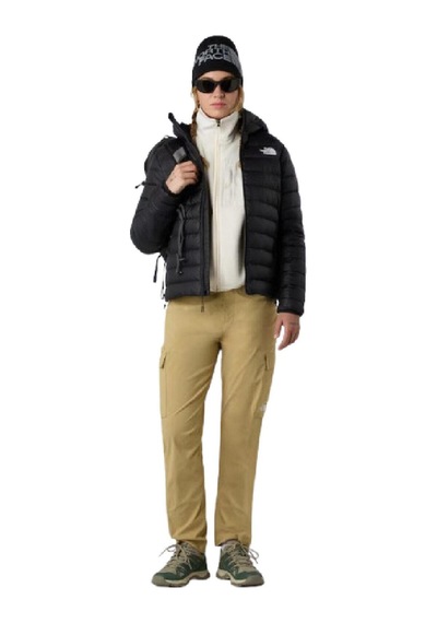 The North Face W Classıc Down Hooded Jacket-10285 Siyah