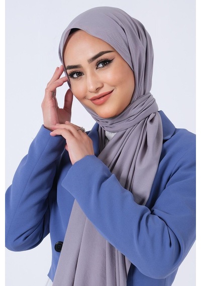 Harem Scarf Asya Şal - Koyu Gri - Koyu Gri