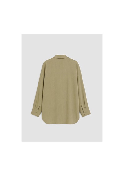 LC Waikiki Alıta Cıty Farkıyla Lcw Modest Haki Modal Karışımlı Kadın Gömlek Tunik Haki - 931676257 Haki LC Waikiki Alıta Cıty Farkıyla Lcw Modest Haki Modal Karışımlı Kadın Gömlek Tunik Haki - 931676257 Haki