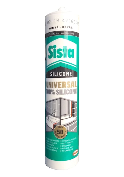 Mey İthalat Sista Üniversal Beyaz Silikon 280 Ml