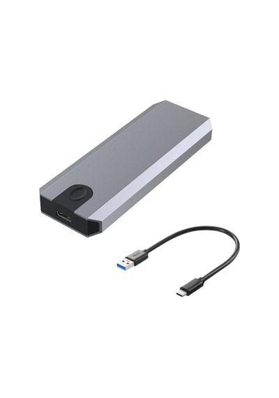 Taplin Usb 3.1 Type-c To Pcıe Express Nvme Ssd M.2 M-key M&b-key Hard Disk Kutusu - Td-201