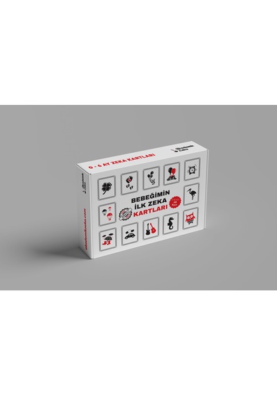 Akademik Zeka Bebeğimin İlk Zeka Kartları 0-6 Ay