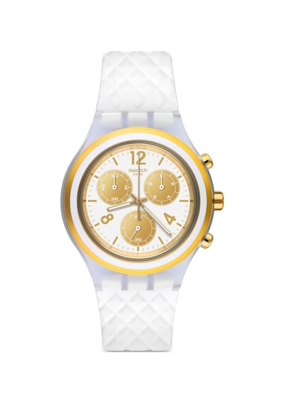 Swatch Elegolden Kol Saati Svck1008 Beyaz