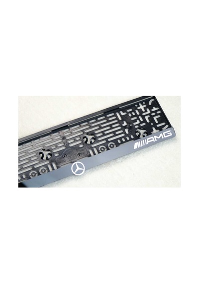 Mercedes Amg Uyumlu Lazer Kesim Pleksi Plakalık 2adet - 625063415
