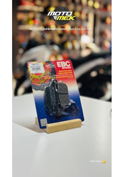 Yamaha Xsr 700 Abs Arka 16-21 Ebc Fa174  Motosiklet Balatası Güçlü Tutuş, Uzun Ömür
