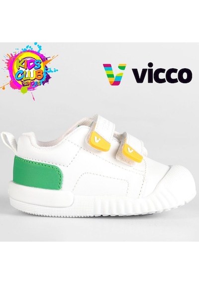 Vicco Forum İlk Adım Bebek Ortopedik Çocuk Spor Ayakkabı Beyaz
