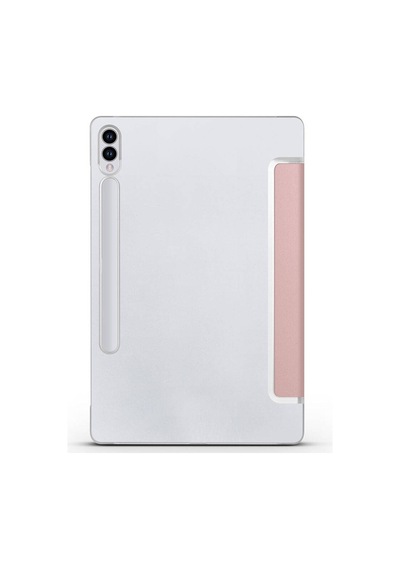 Mobilteam Galaxy Tab S9 Fe Plus Uyumlu Smart Cover Standlı 1-1 Kılıf-mavi Tablet Kılıfı