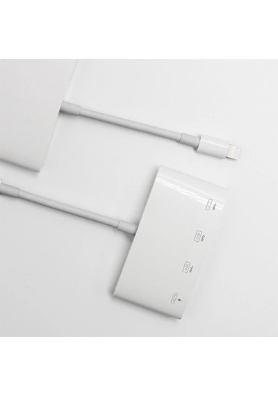 Ally Nk-1040 4in1 iPhone Uyumlu Lightning To Usb Kamera Adaptörü- 5775 Renkli