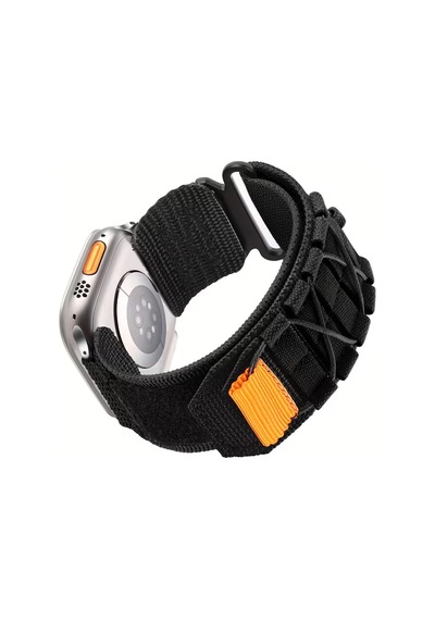 Forzacase Apple Watch 10 46mm İle Uyumlu Orbital Örgülü Halat Tasarımlı Hasır Kordon - Fc1241